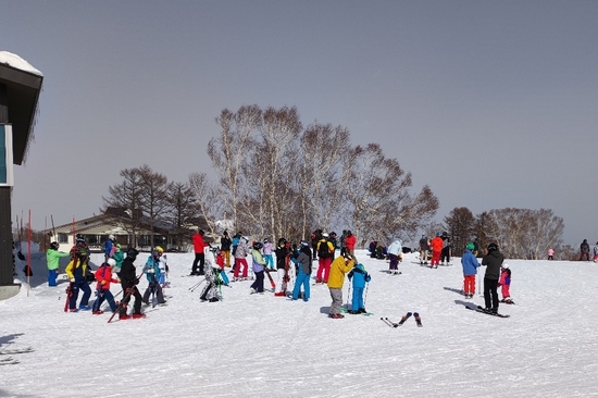 野沢温泉村のスキー場の利用者
