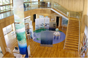 稲永ビジターセンター館内